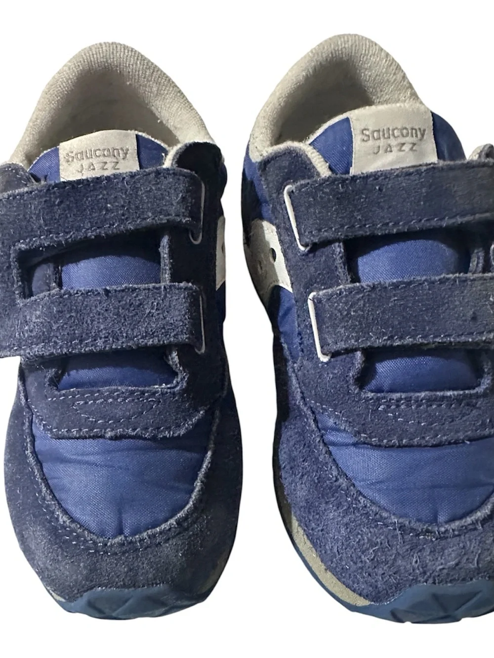 SAUCONY Little Kids Blue Hook-and-Loop Sneakers Size 12 M